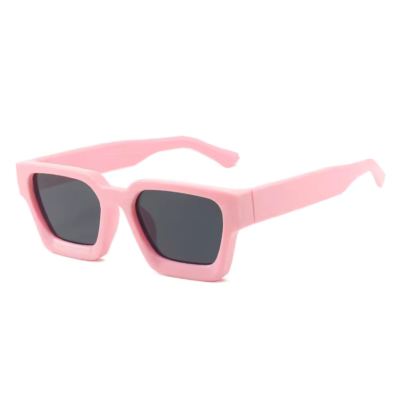 Square Retro Frame Sunglasses