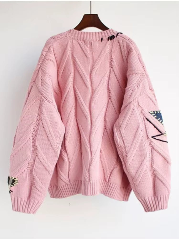 Storyteller Cable Knit Sweater