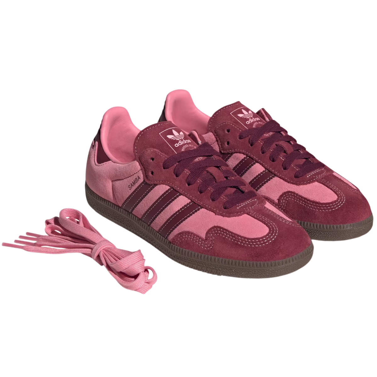 Adidas Samba OG Pink Spark Shadow Red (Women's)