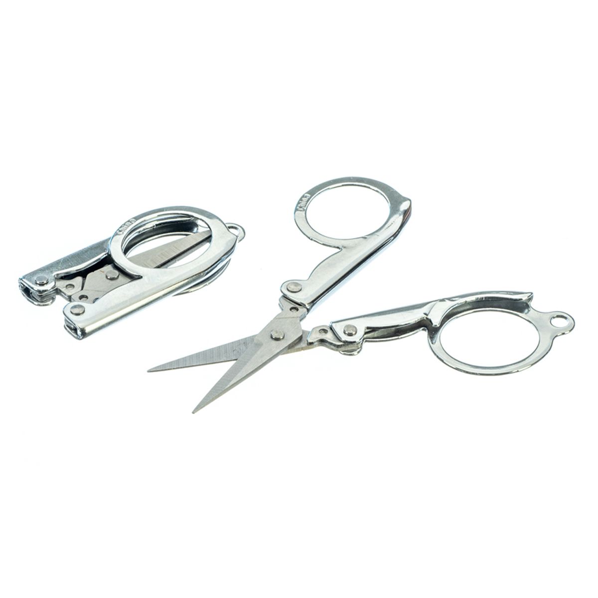 Folding Scissors, 3-1/2" (2"Â folded), Stainless Steel
