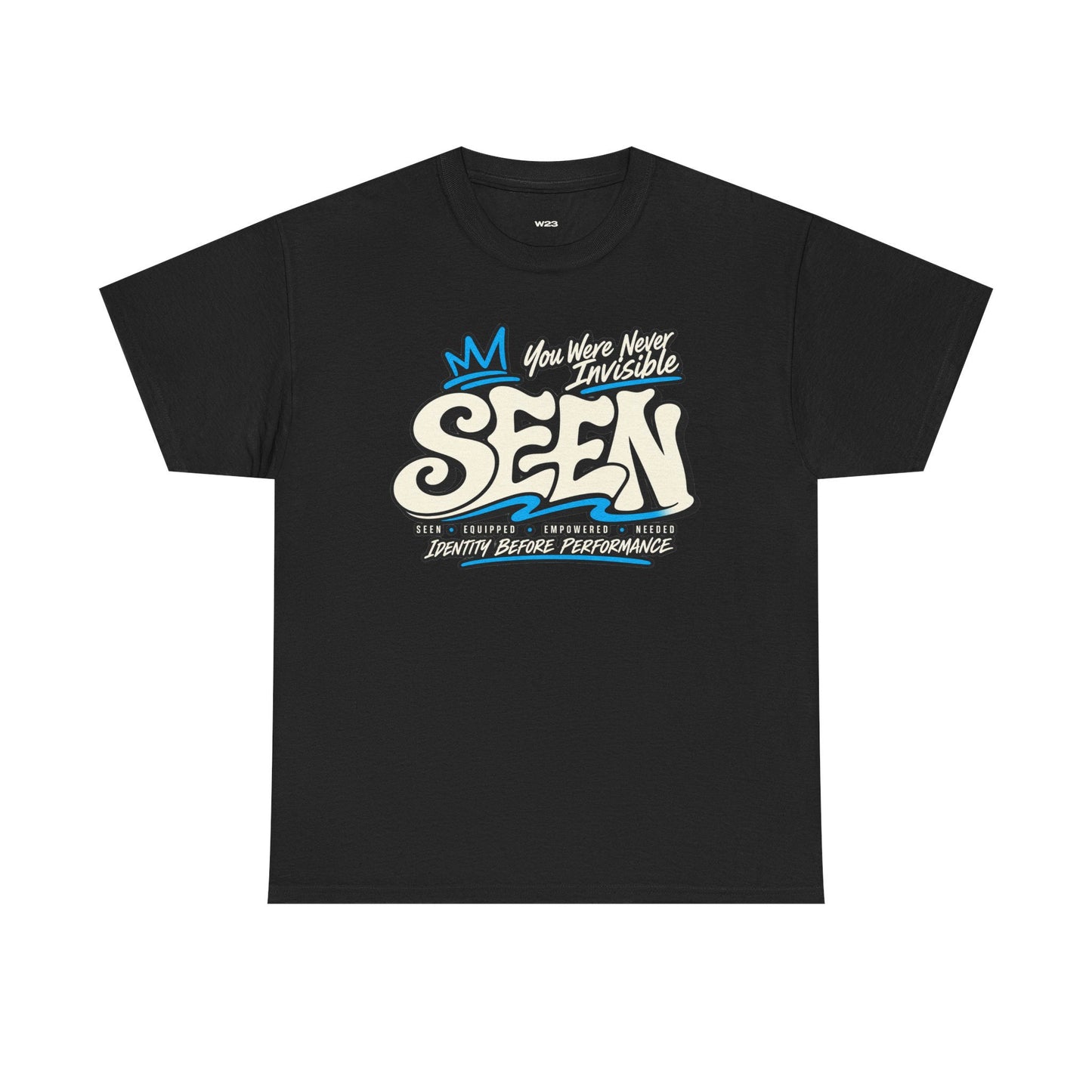 SEEN. Retro Tee — You Were Never Invisible
