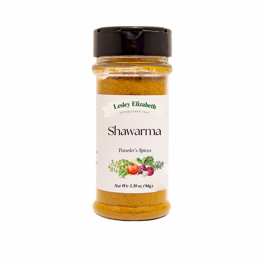 Lesley Elizabeth Shawarma Traveler's Spices, PET (250mL)