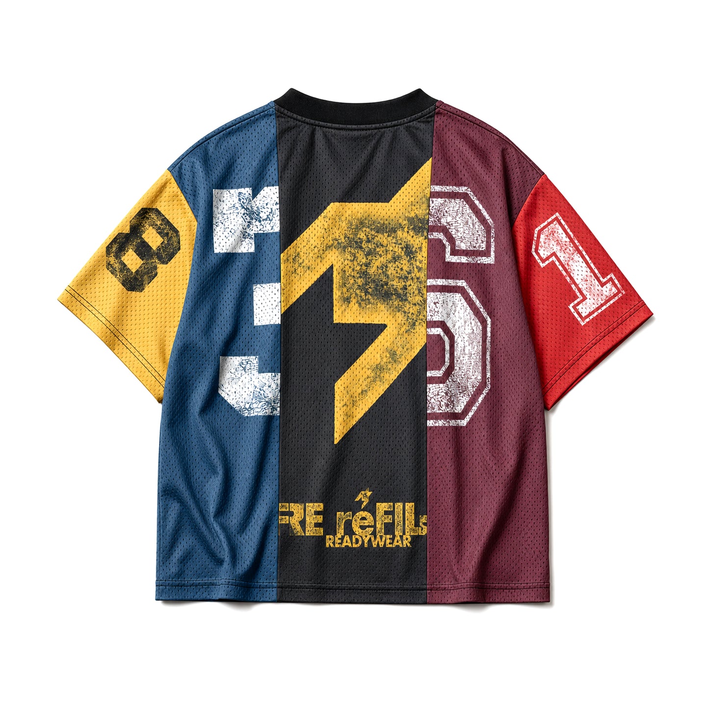 Split Jersey - Black Multi