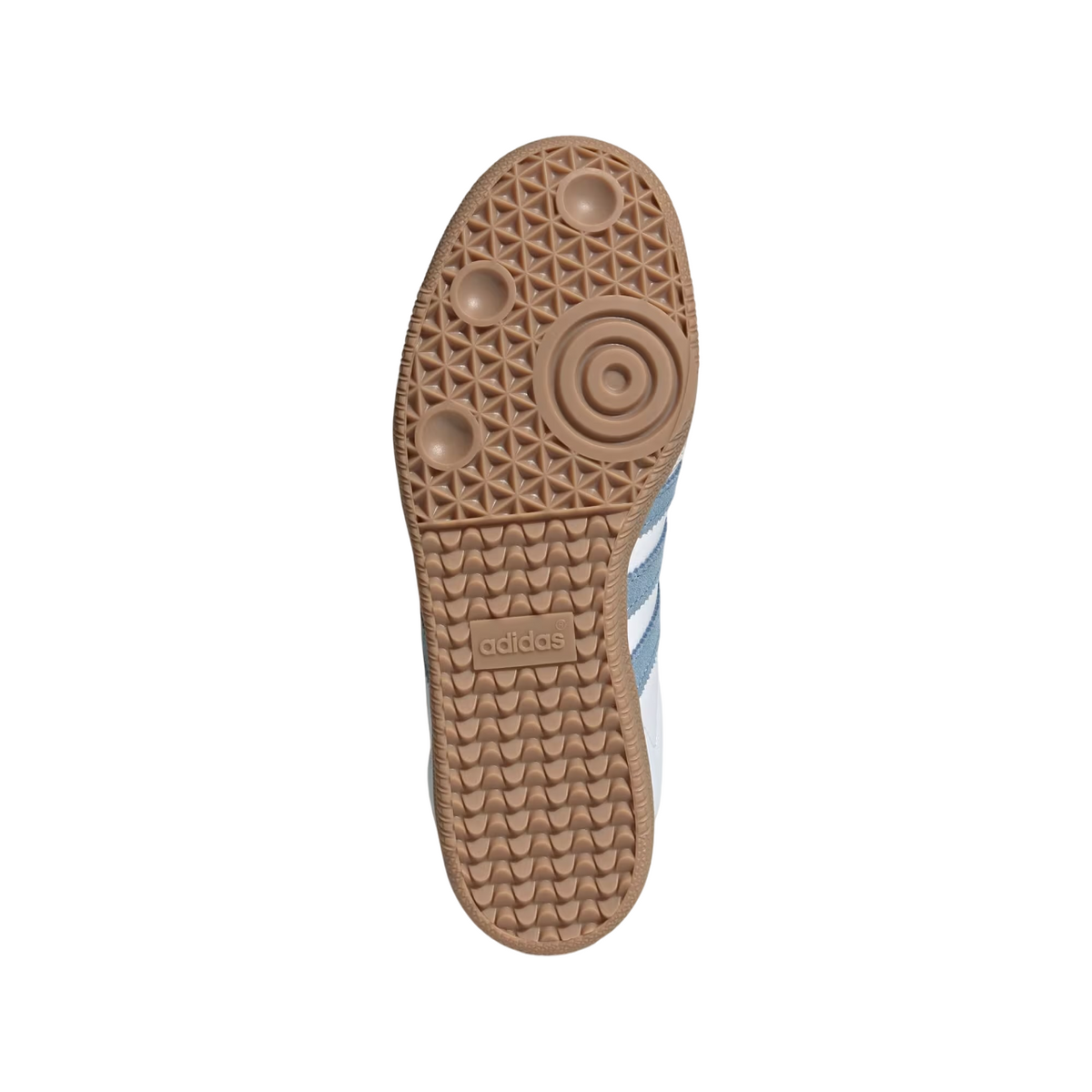 Adidas Samba OG White Alumina Ash Blue (Women's)
