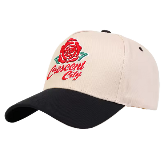 Crescent City Rose Adjustable Hat