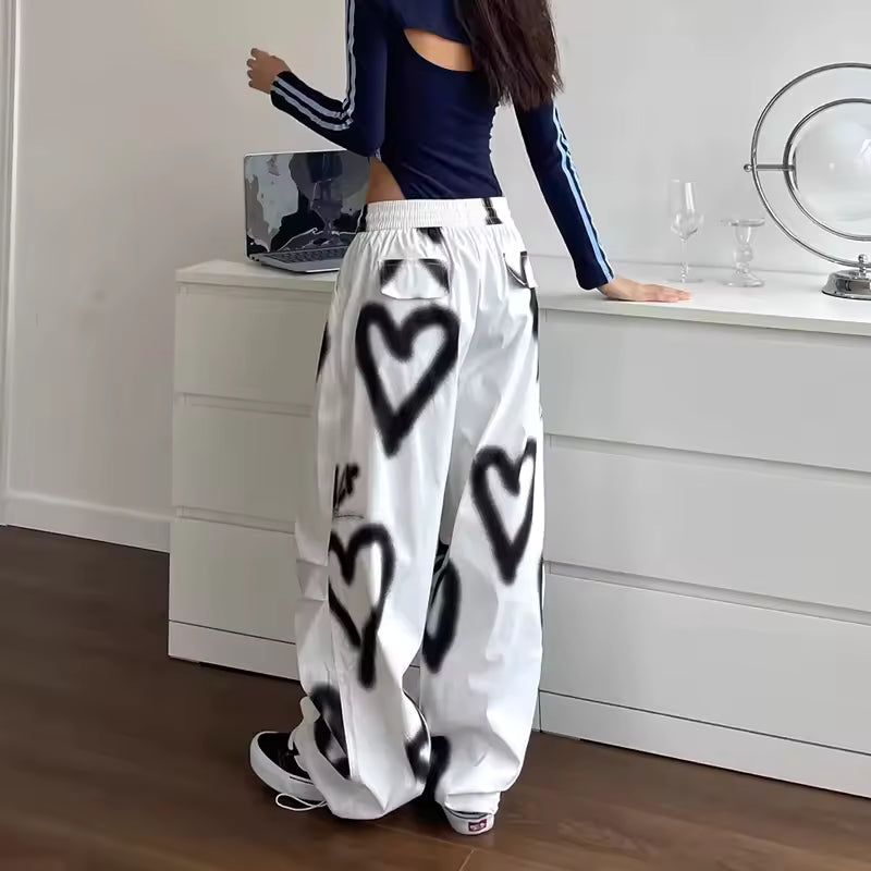 Graffiti Heart Pants