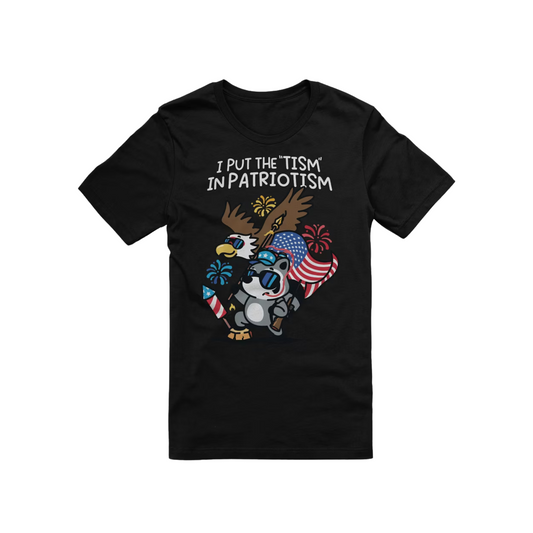 "Patriotic Humor" T-Shirt - Funny Meme Apparel & USA Gift
