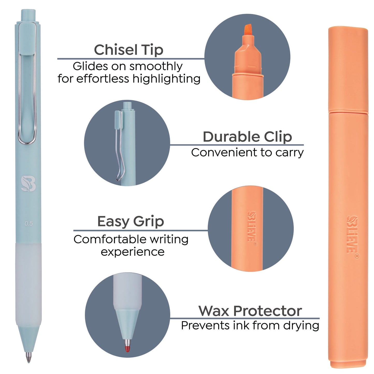 Highlighters and Pens - Pastel Edition