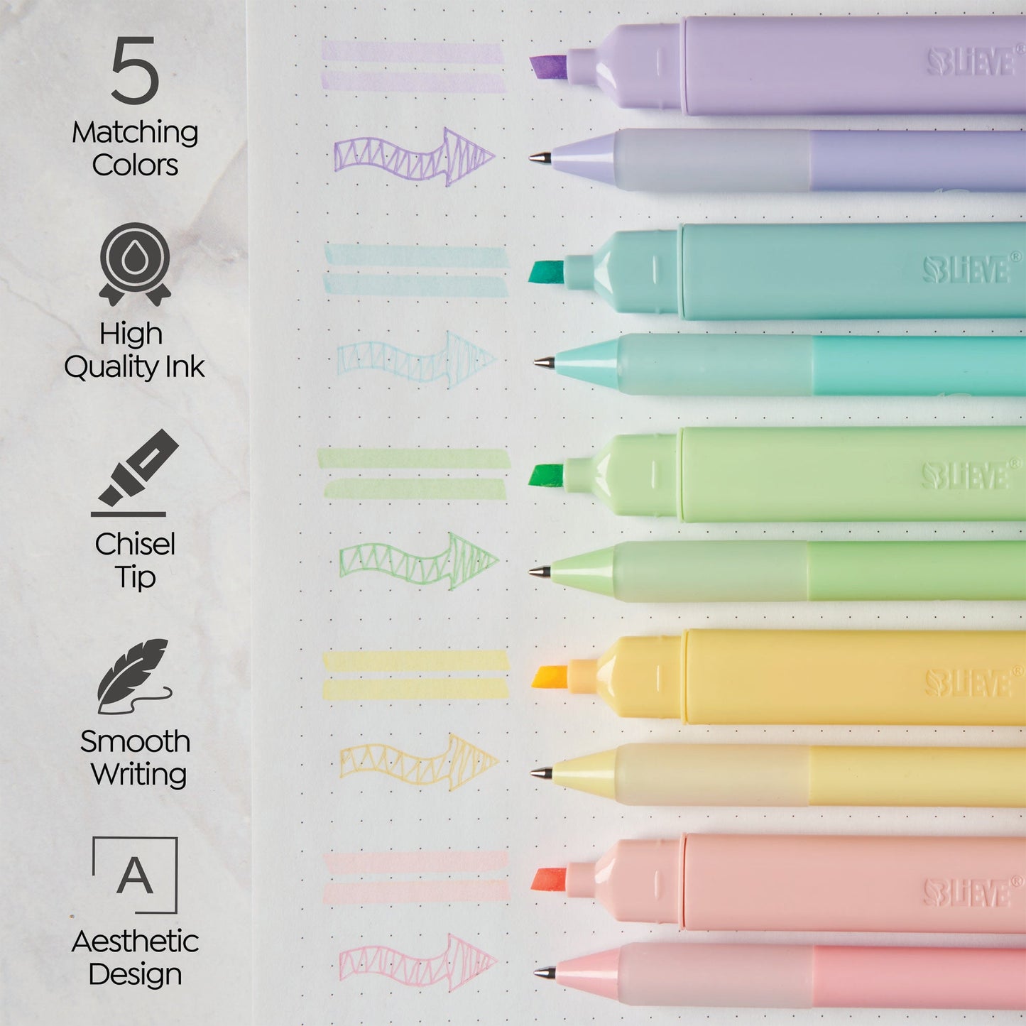 Highlighters and Pens - Candy Edition