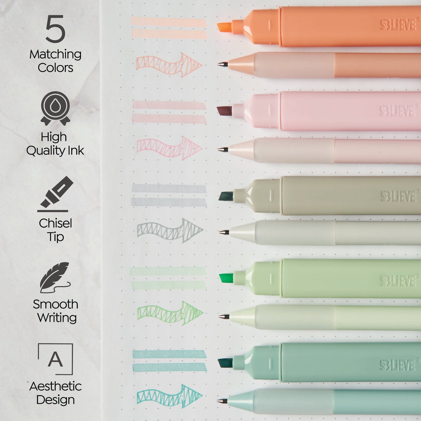 Highlighters and Pens - Pastel Edition