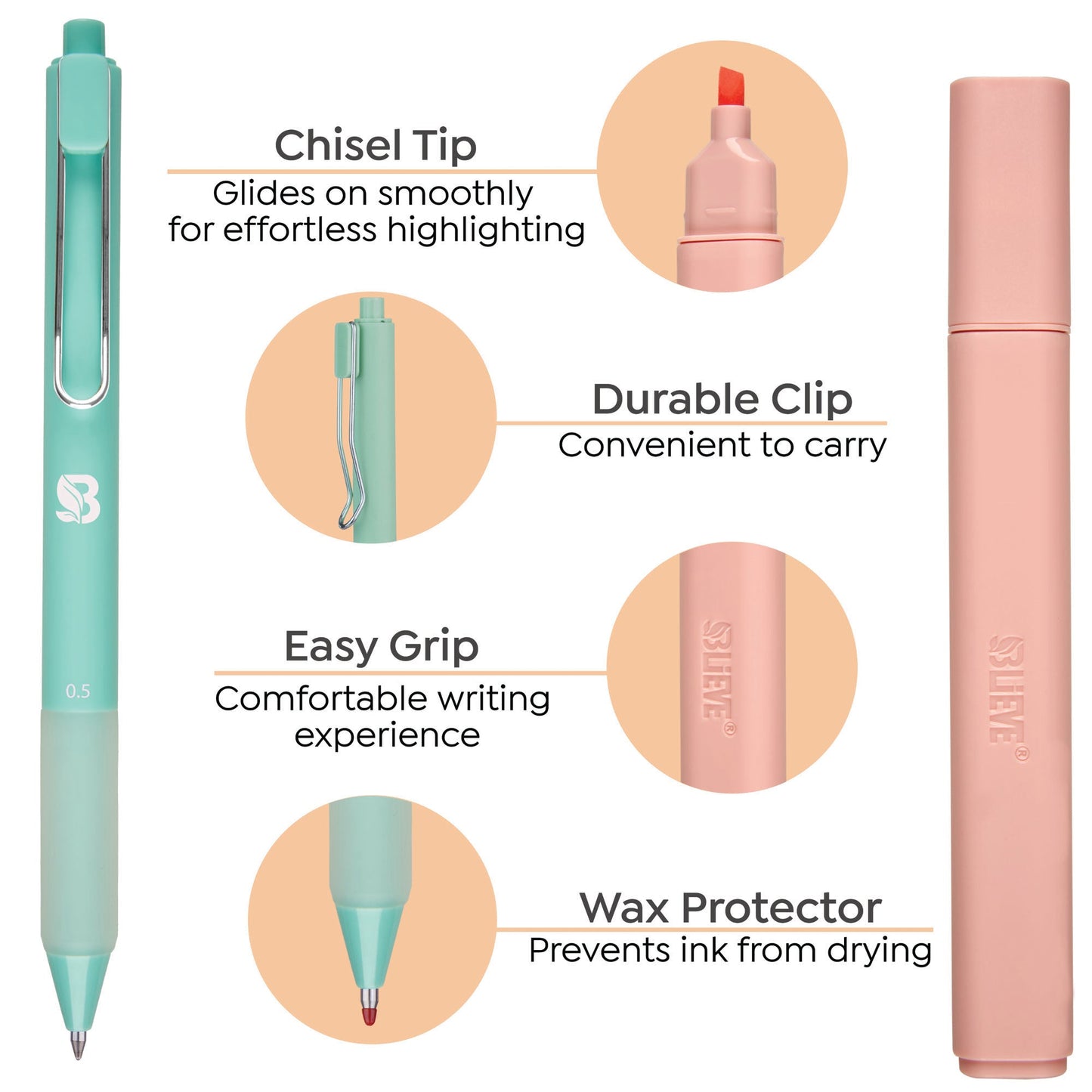 Highlighters and Pens - Candy Edition