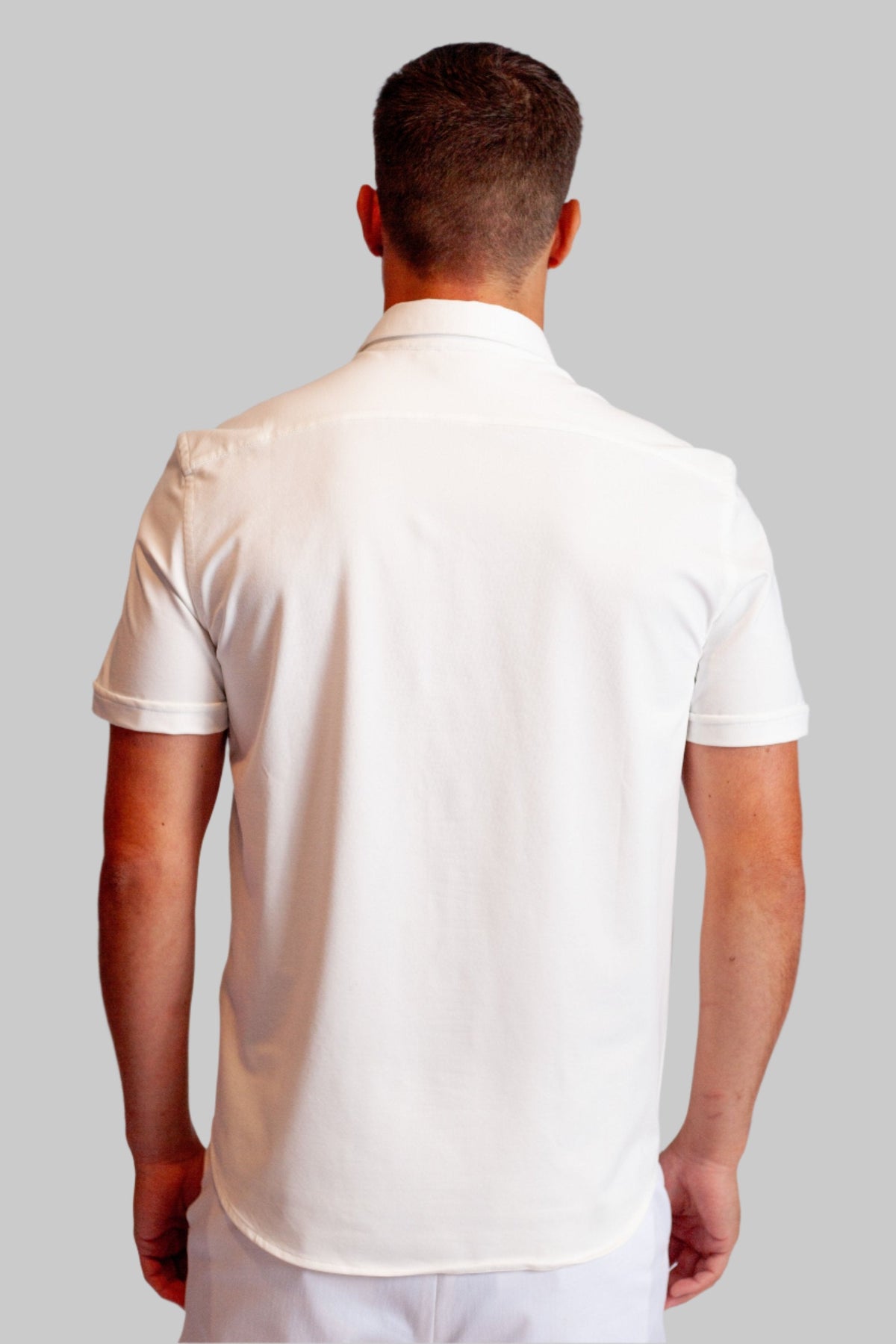 Buki 'Single Shot' Short Sleeve Tech Shirt — White