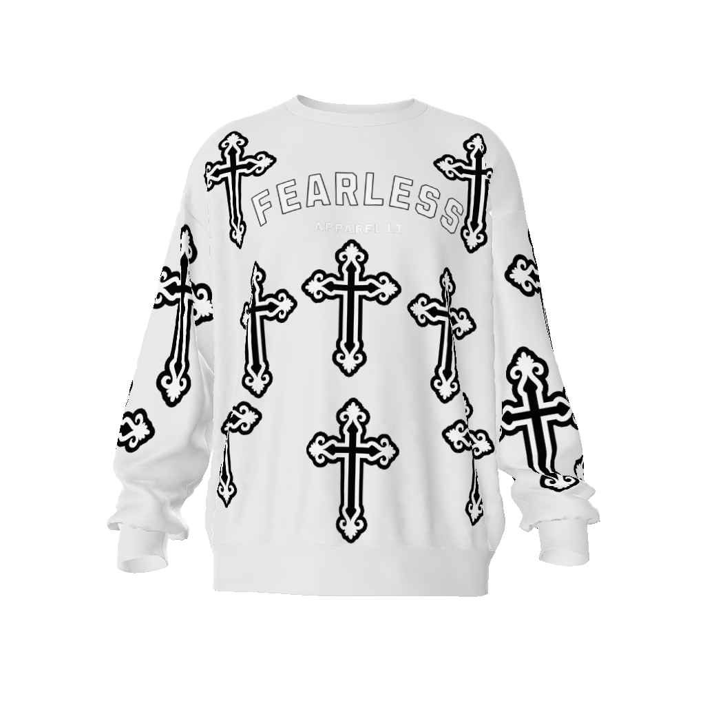 FearLessLI Sreetwear oversized sweatshirt