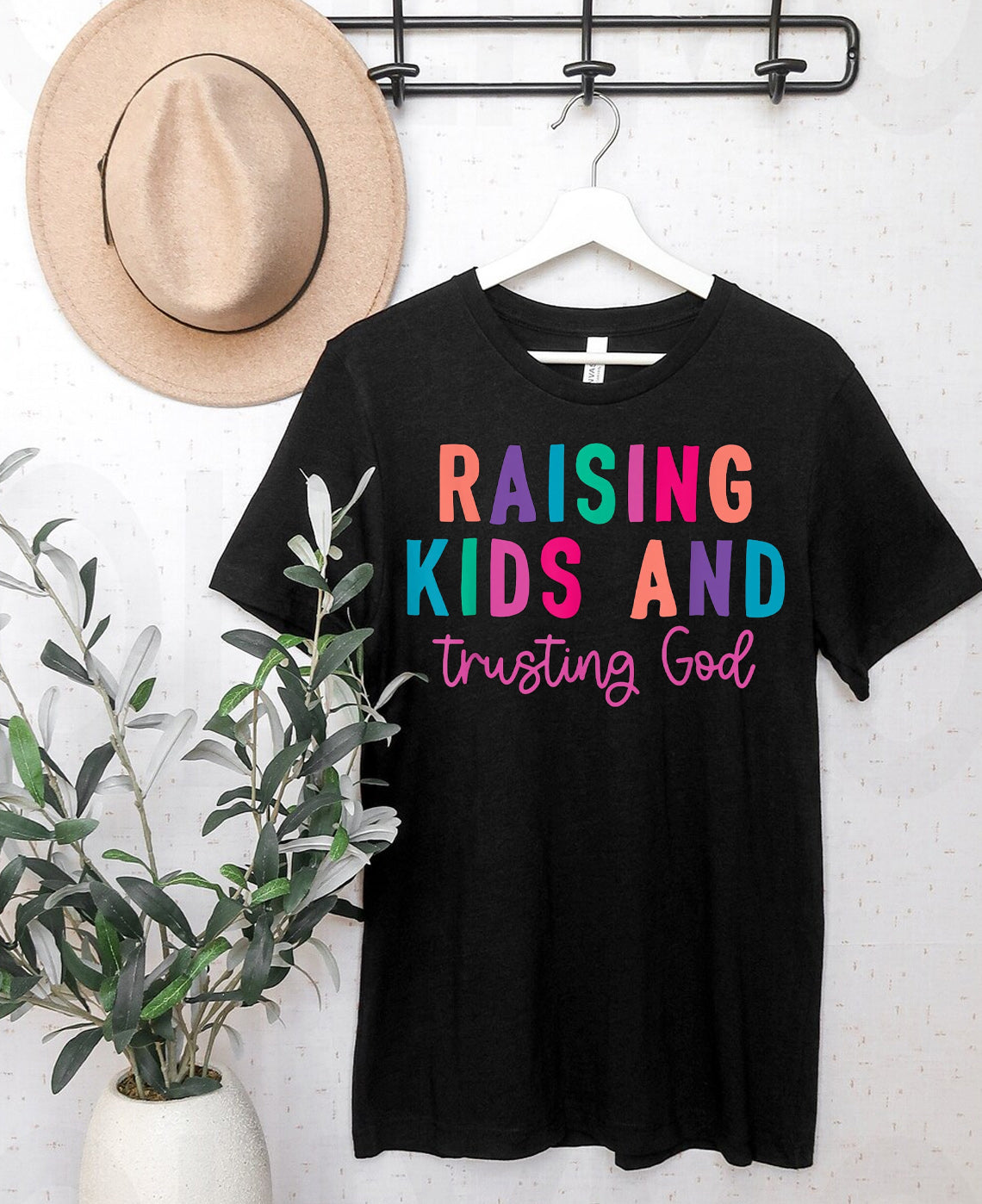 Raising Kids and Trusting God Graphic Tee