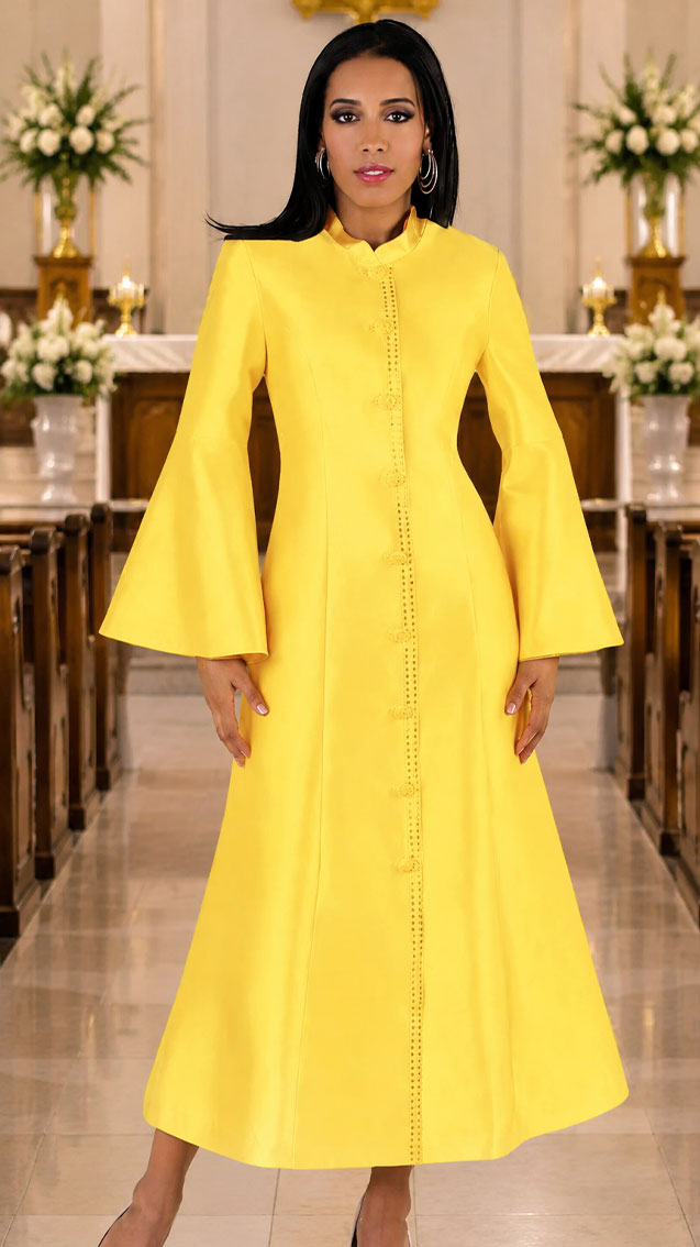 Tally Taylor Church Robe 4634C-Yellow