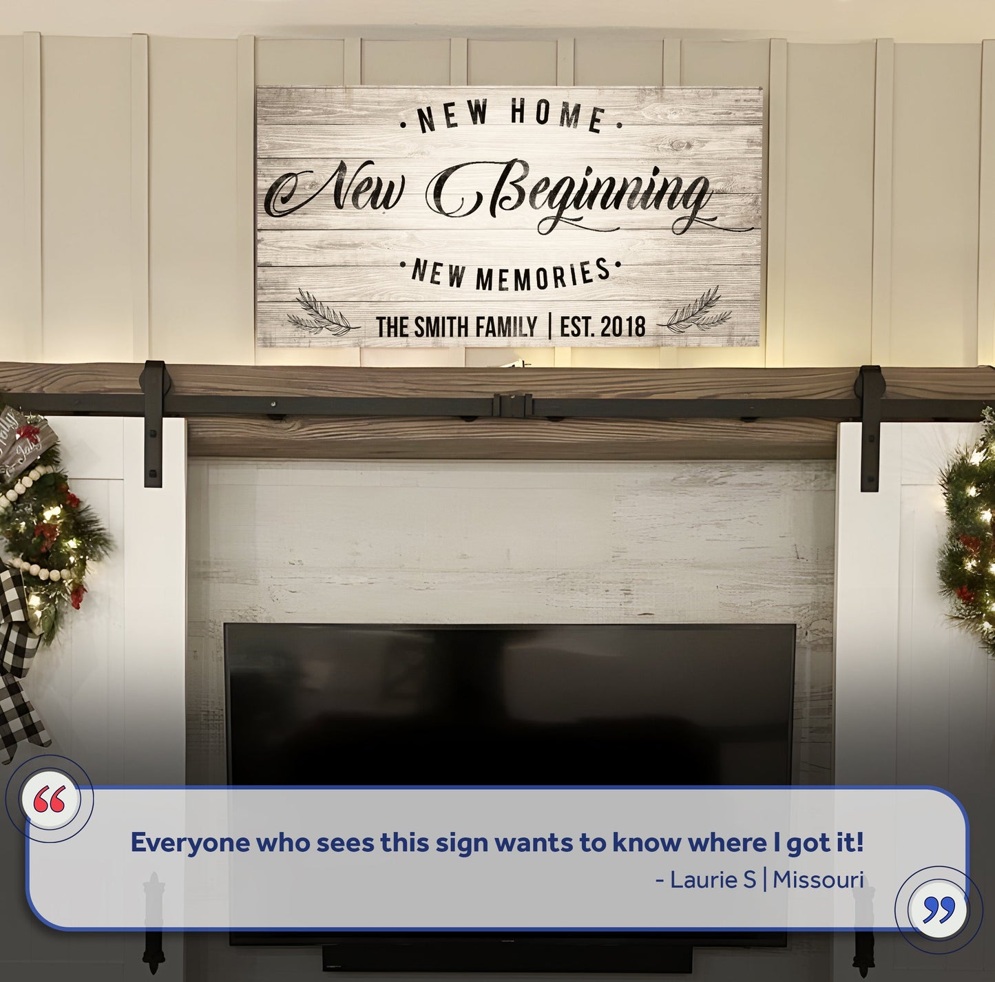 New Home Sign