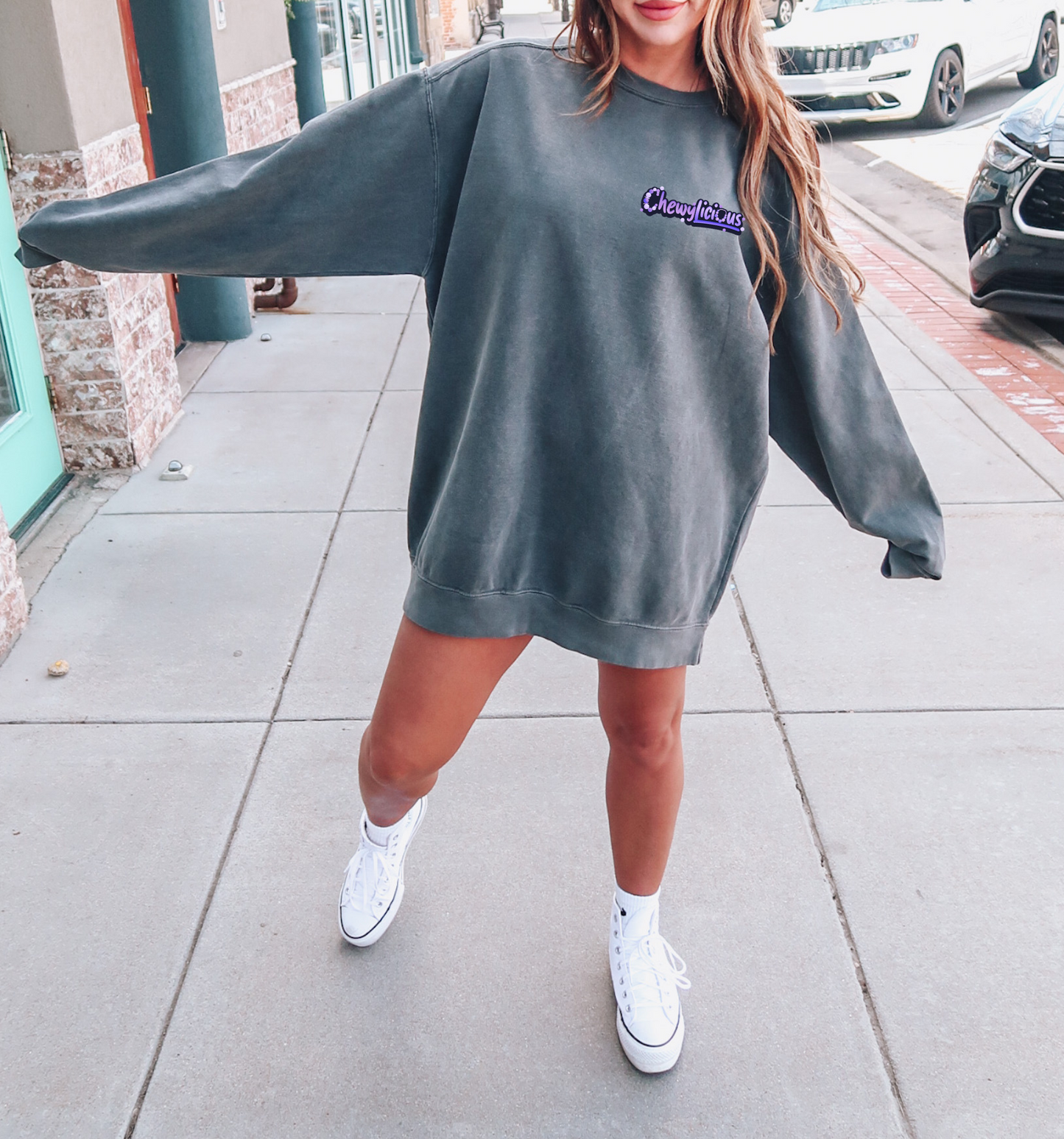 Autism Awareness "Love Needs No Words" Crewneck Sweatshirt