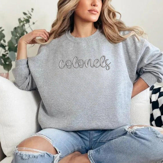 colonels 3D Puff Embroidered Shirt