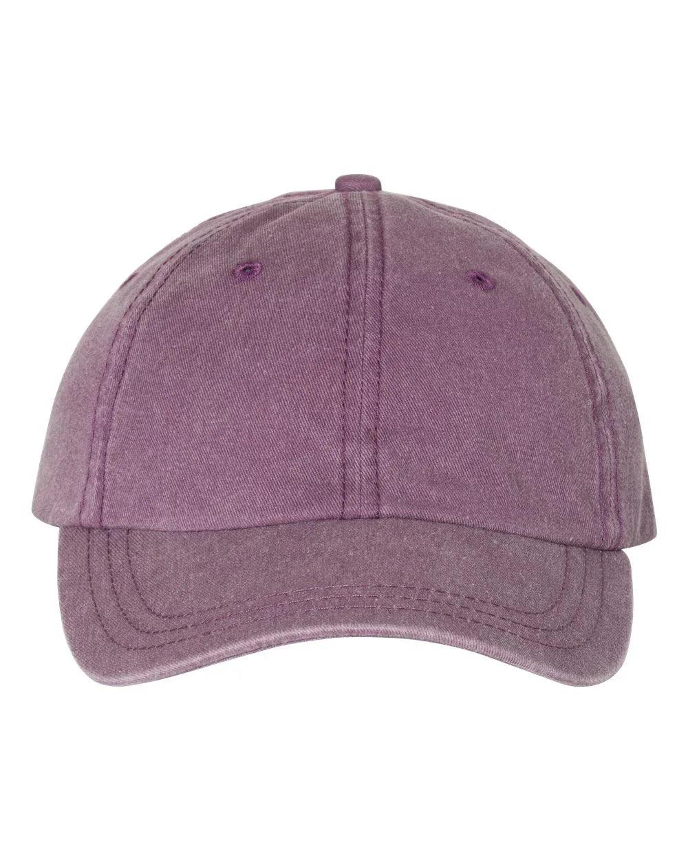 Embroidered Monogram Pigment-Dyed Twill Hat | Quick Ship