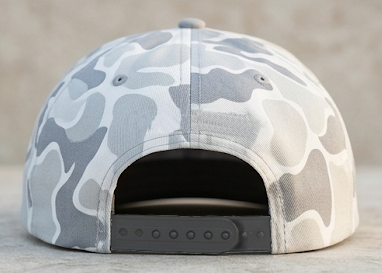 VICTORY White & Light Gray Camo Hat