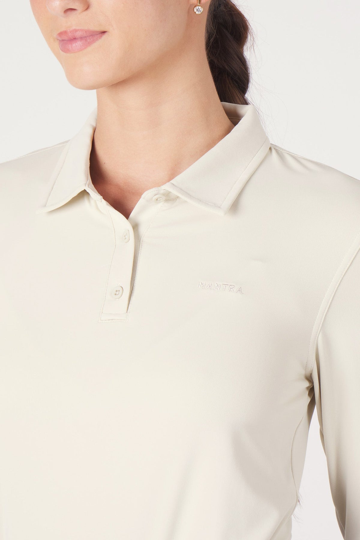 Women's Catalyst Polo L/S | Point Collar | Birch