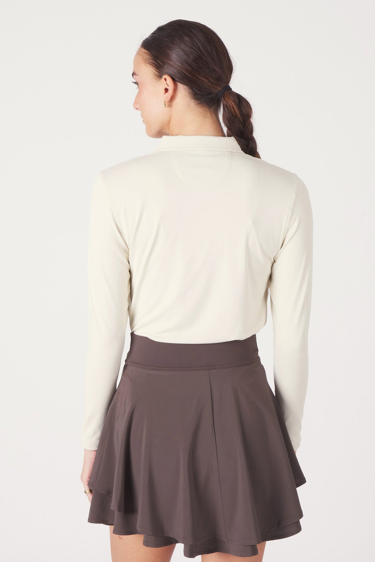Women's Catalyst Polo L/S | Point Collar | Birch