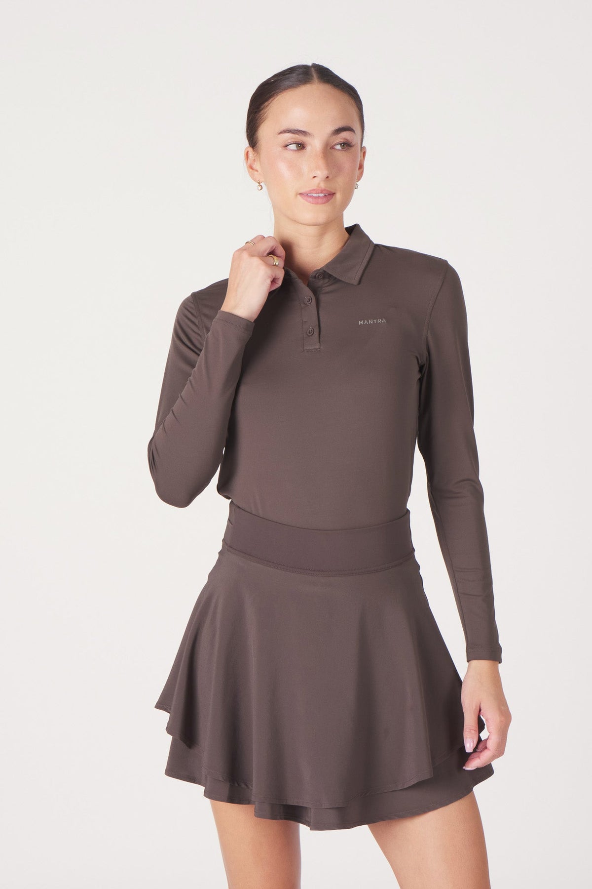 Women's Catalyst Polo L/S | Point Collar | Woods