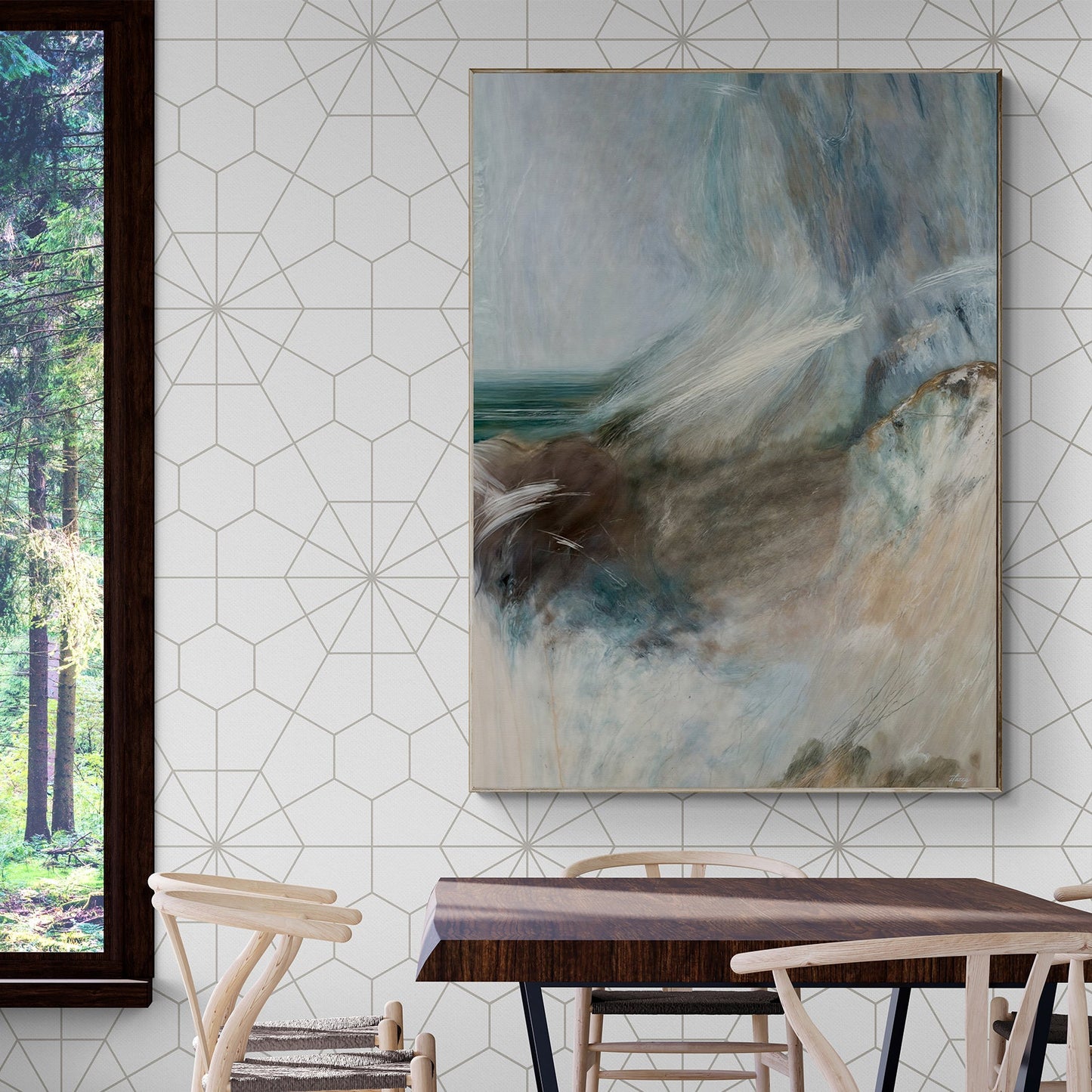Canvas Print: "Whispering Coast"