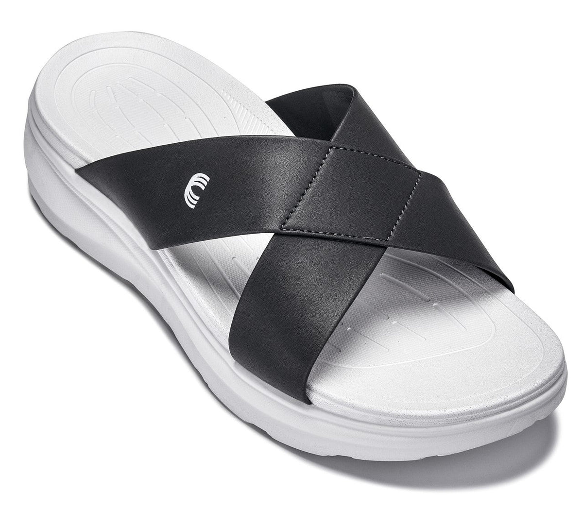 CALTO - X1654 - 2 Inches Taller (White/Matte Steel Grey)