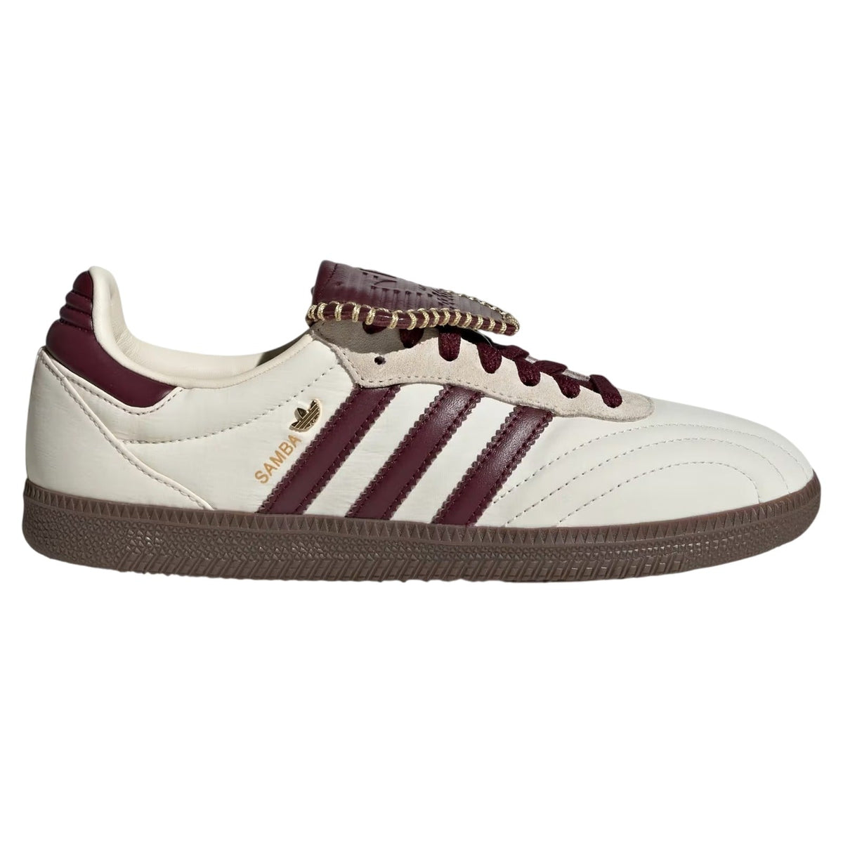 Adidas Samba LT Cream White Maroon (Women's)
