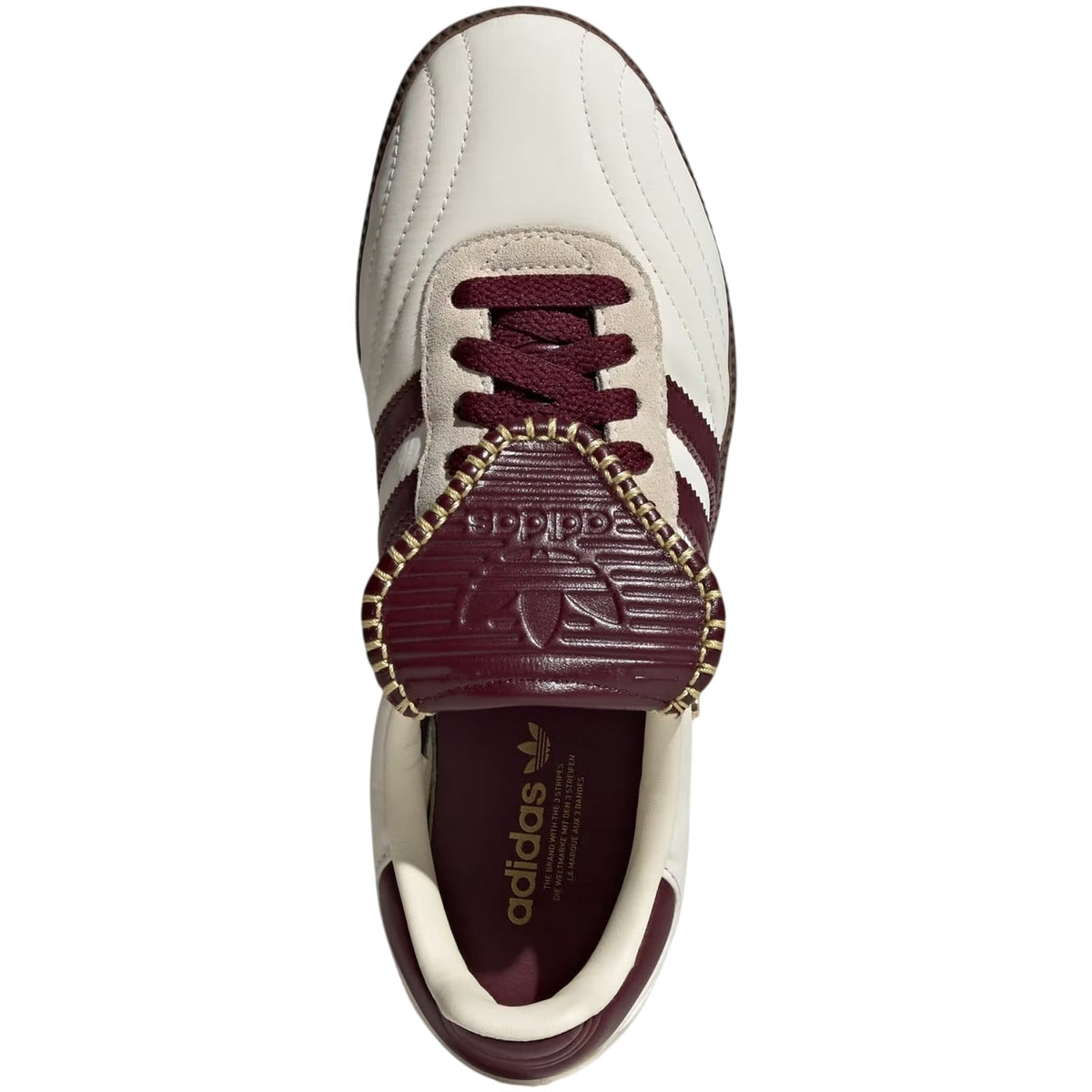 Adidas Samba LT Cream White Maroon (Women's)