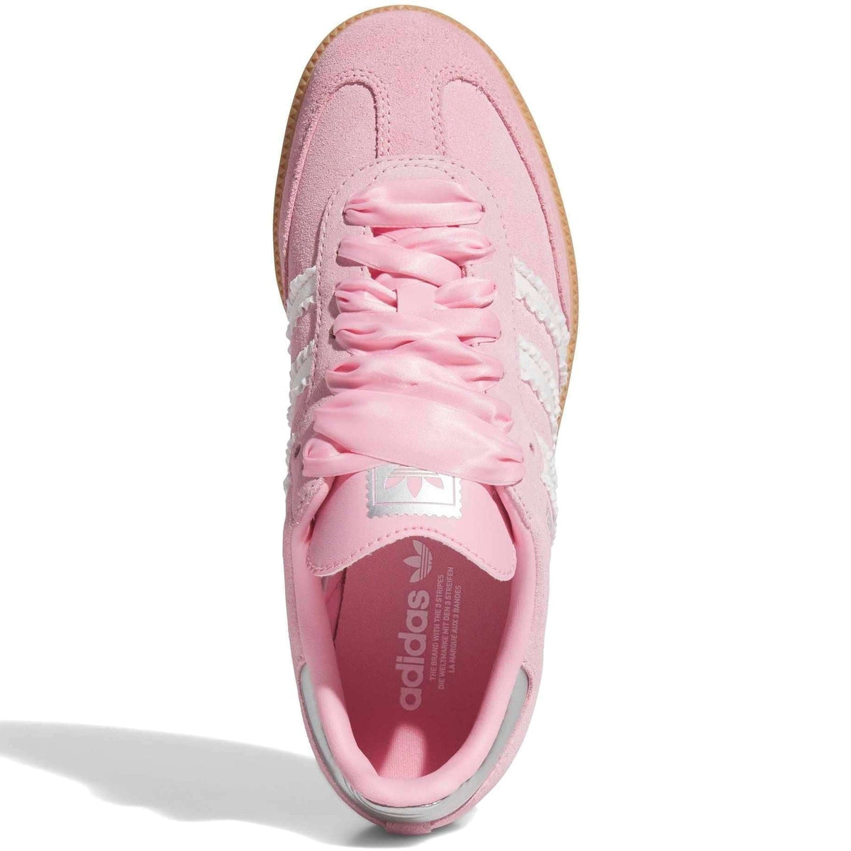 Adidas Samba OG Pink Ribbon Ruffle Stripe Silver (GS)