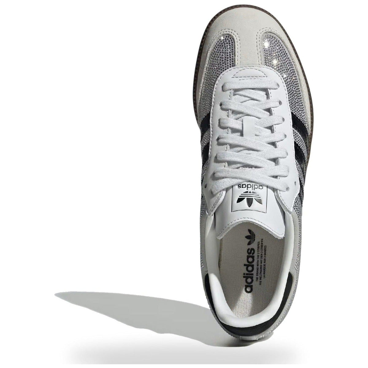 Adidas Samba OG Rhinestone Crystal White Silver (Women's)