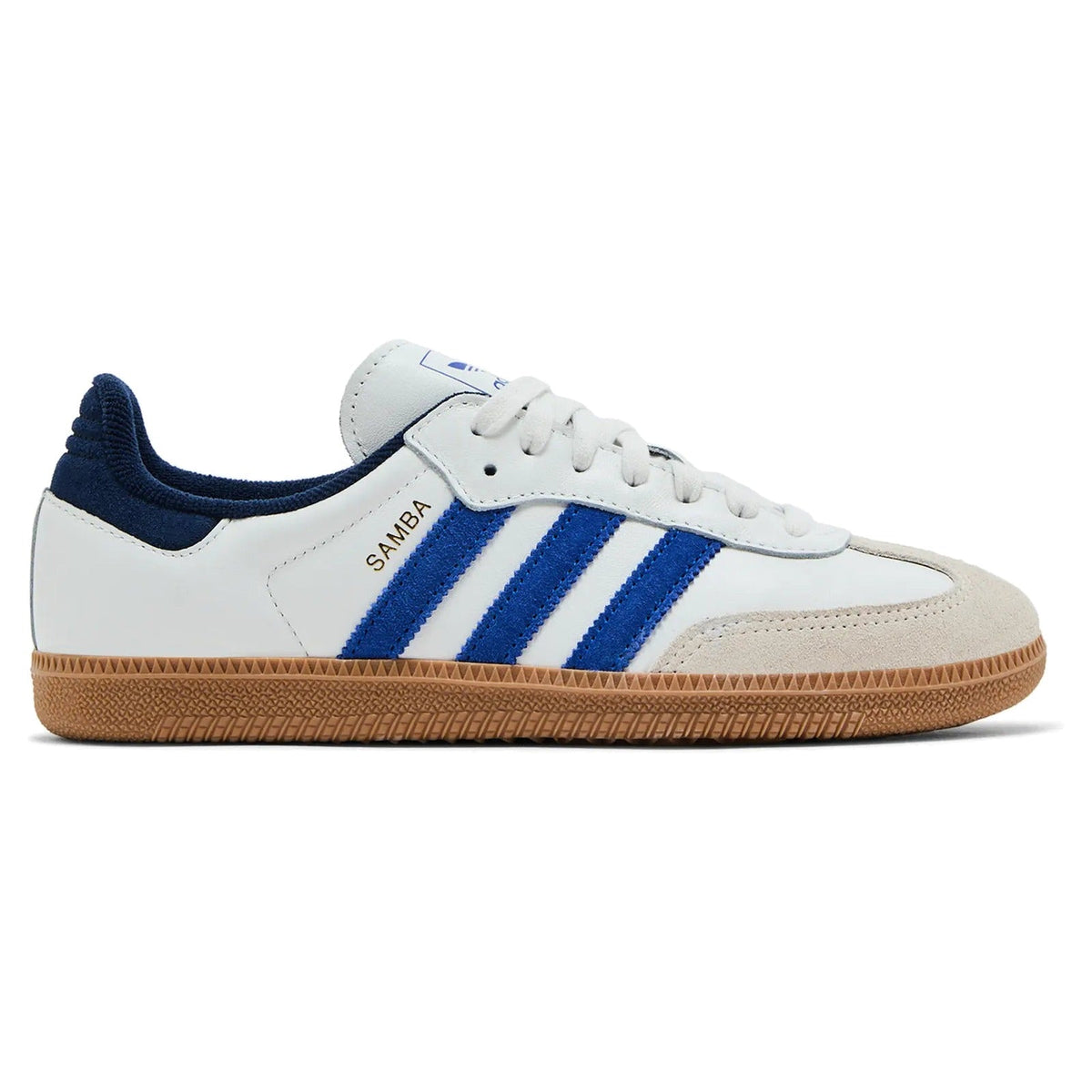 Adidas Samba OG White Royal Blue Night Indigo (Women's)
