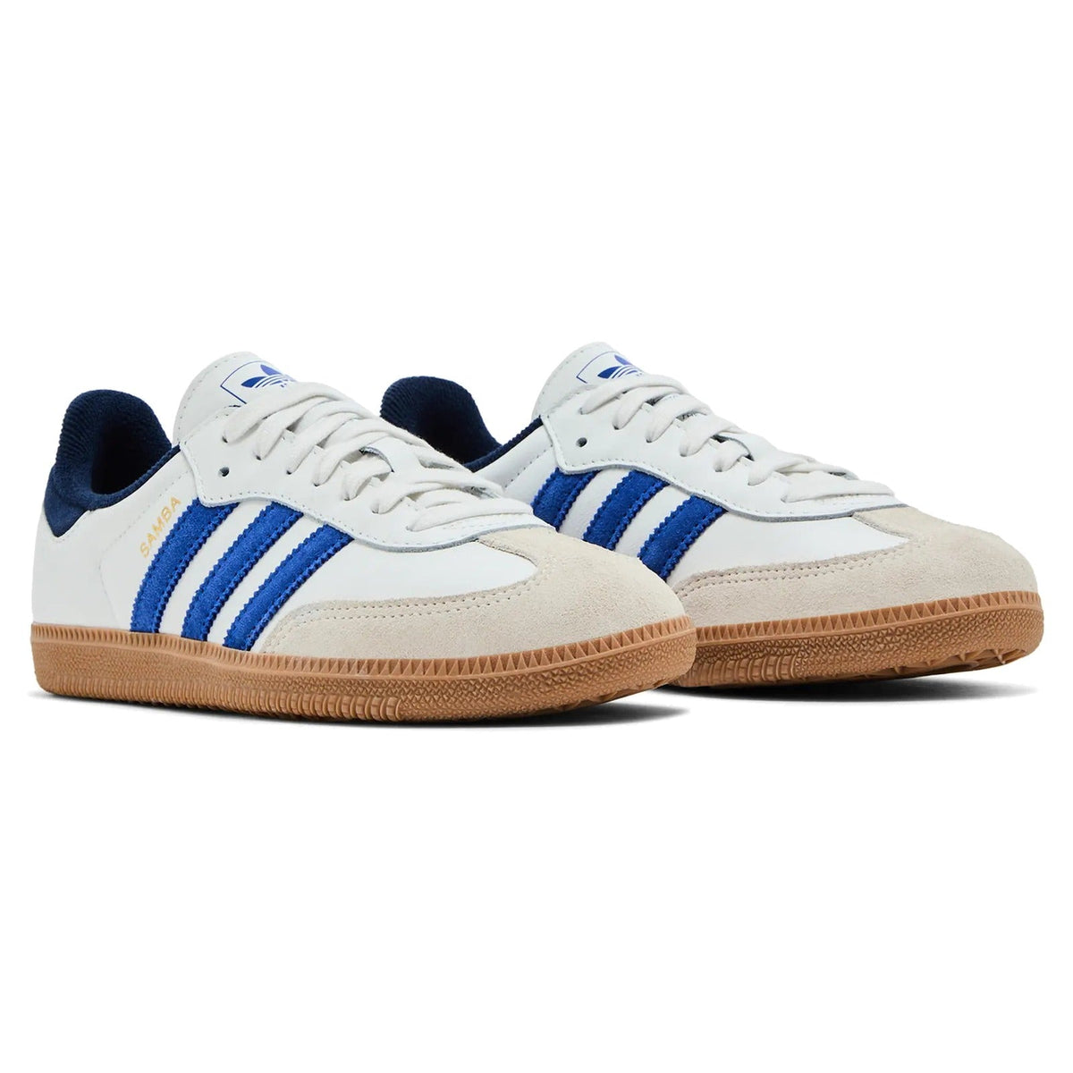 Adidas Samba OG White Royal Blue Night Indigo (Women's)