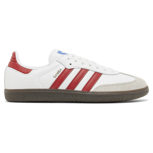 Adidas Samba OG White Scarlet