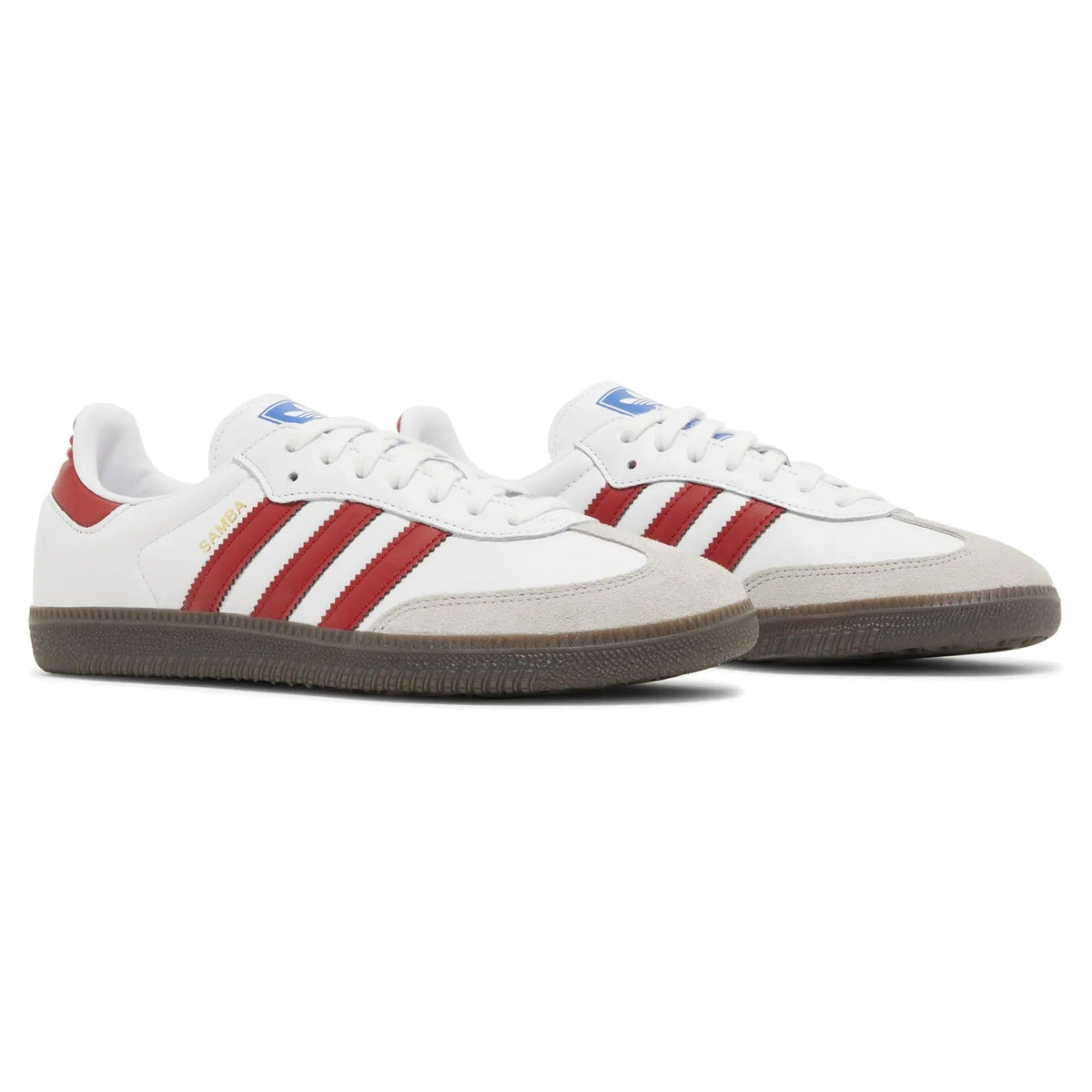 Adidas Samba OG White Scarlet