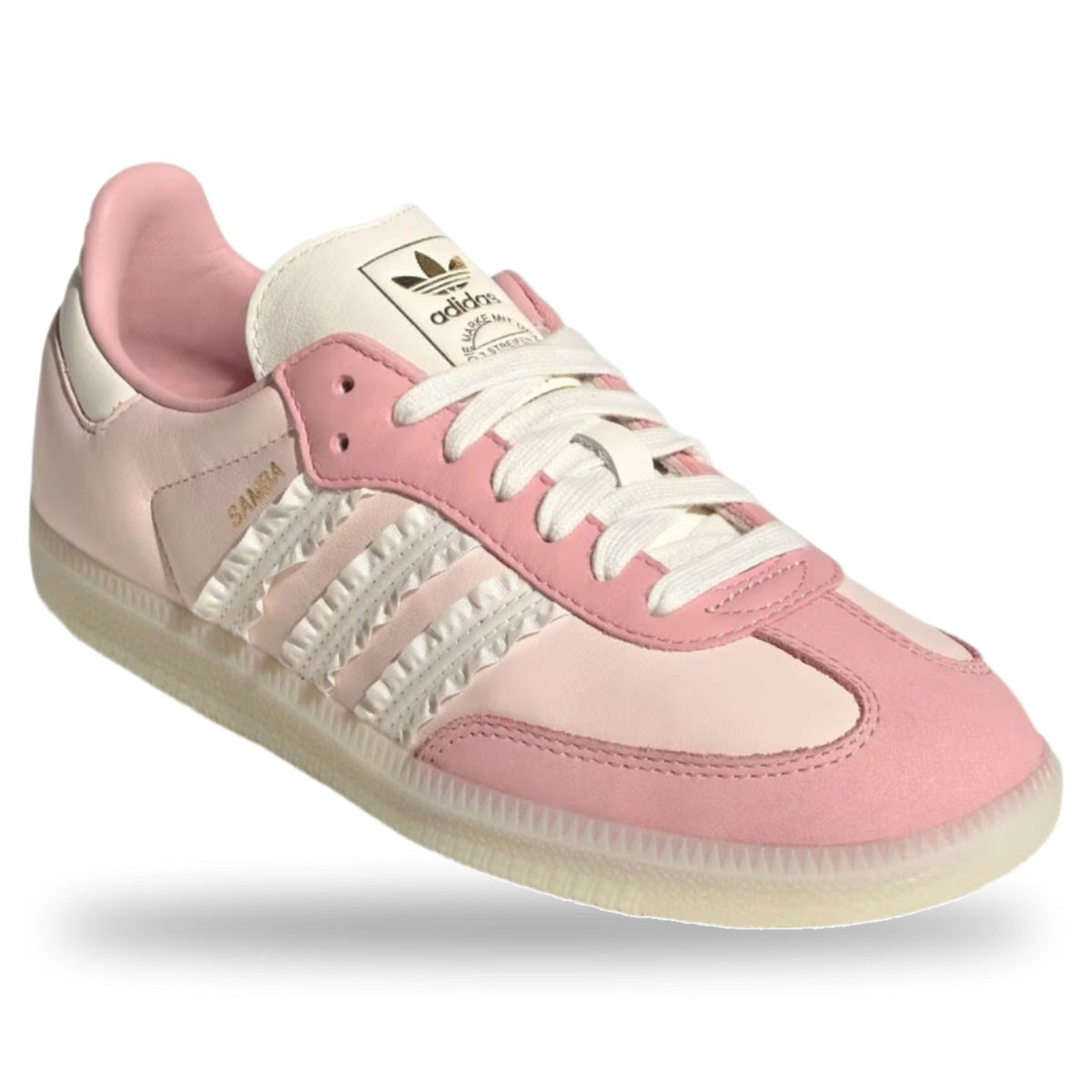 Adidas Samba Ruffle Stripes Pack Wonder Mauve Pink (Women's)