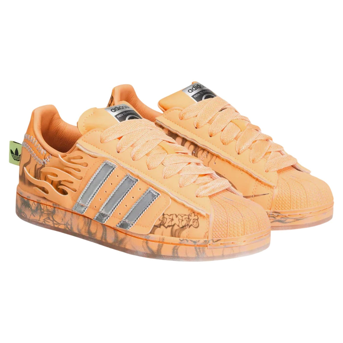 Adidas Superstar Hellstar Hazy Orange