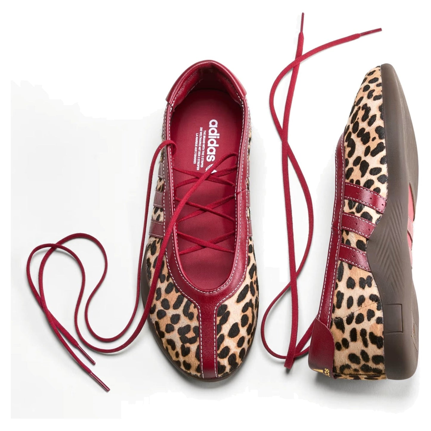Adidas Taekwondo Mei Ballet Leopard Print Team Victory Red (Women's)