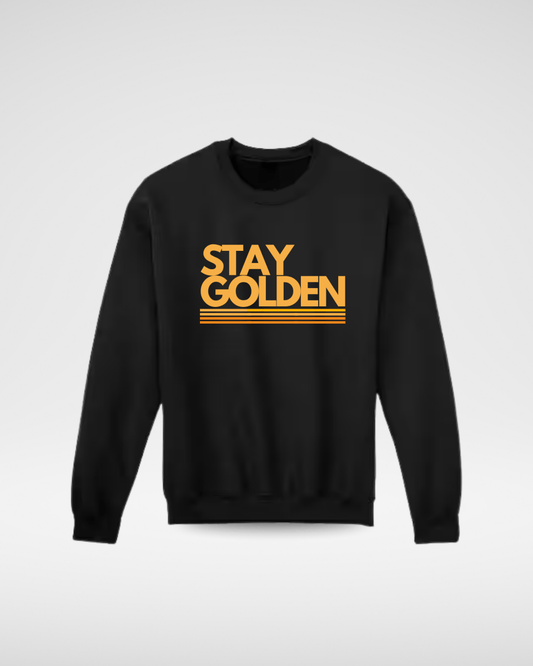 ADULT STAY GOLDEN CREW SWEATSHIRT