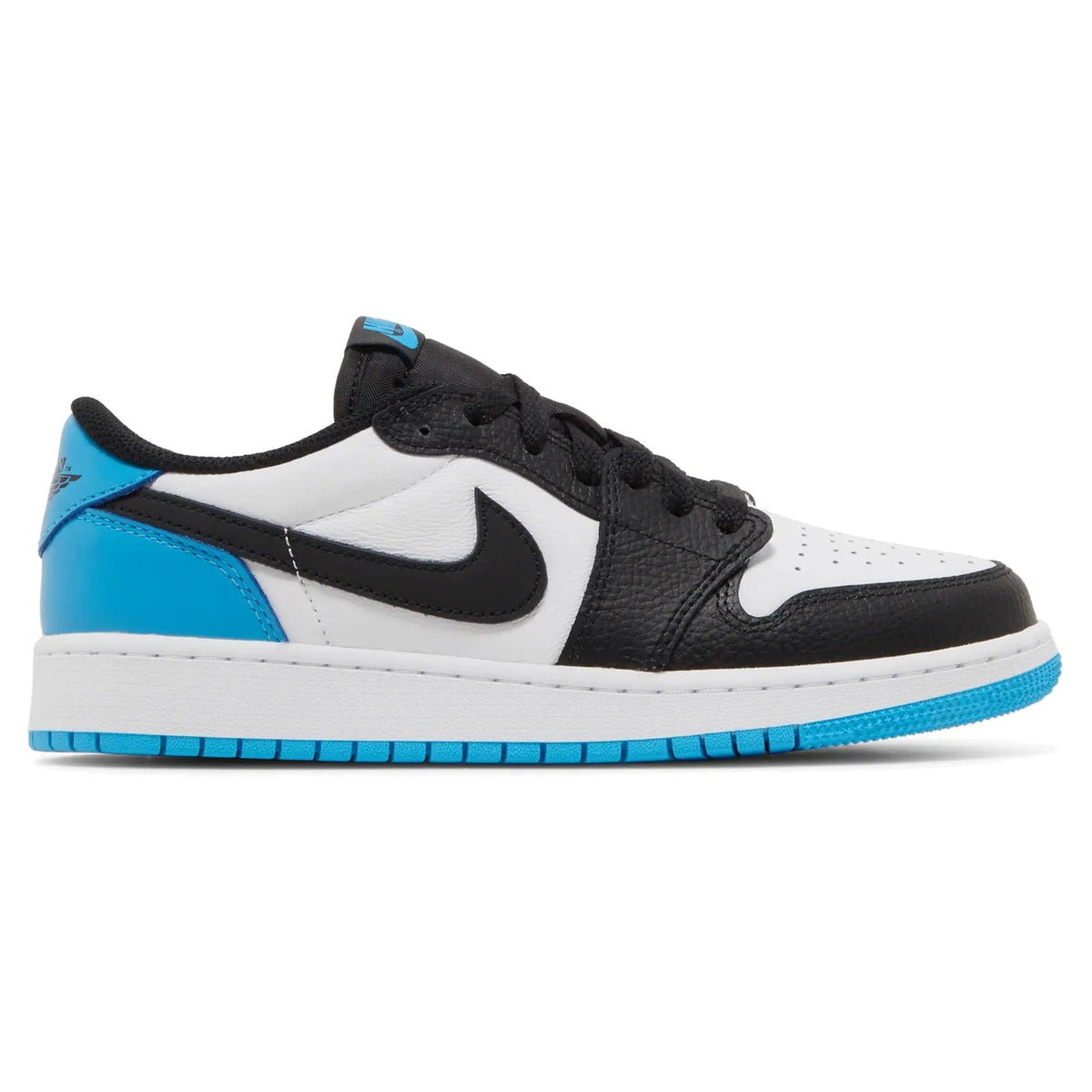 Air Jordan 1 Retro Low OG Black Dark Powder Blue (GS)