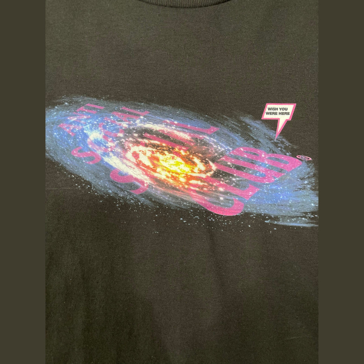 Anti Social Social Club Edge Of The World T-shirt Black