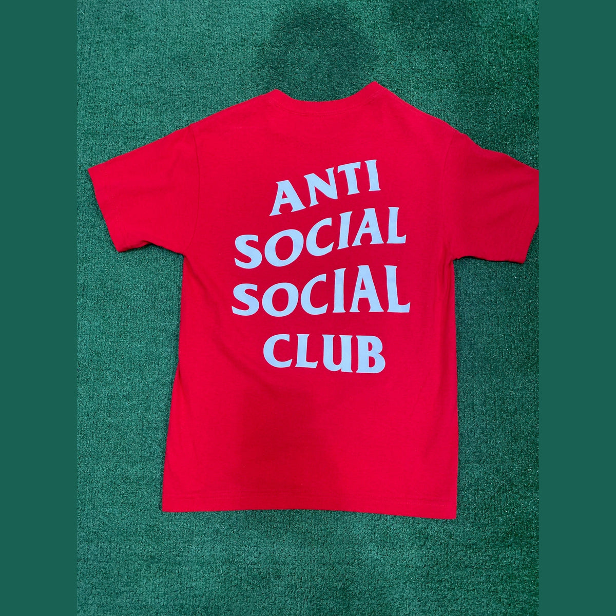 Anti Social Social Club Logo Tee Red