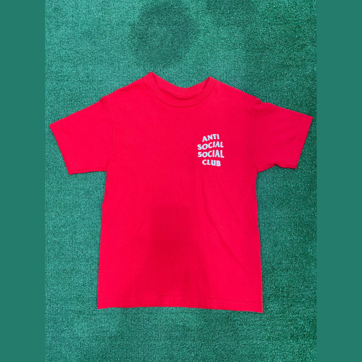 Anti Social Social Club Logo Tee Red