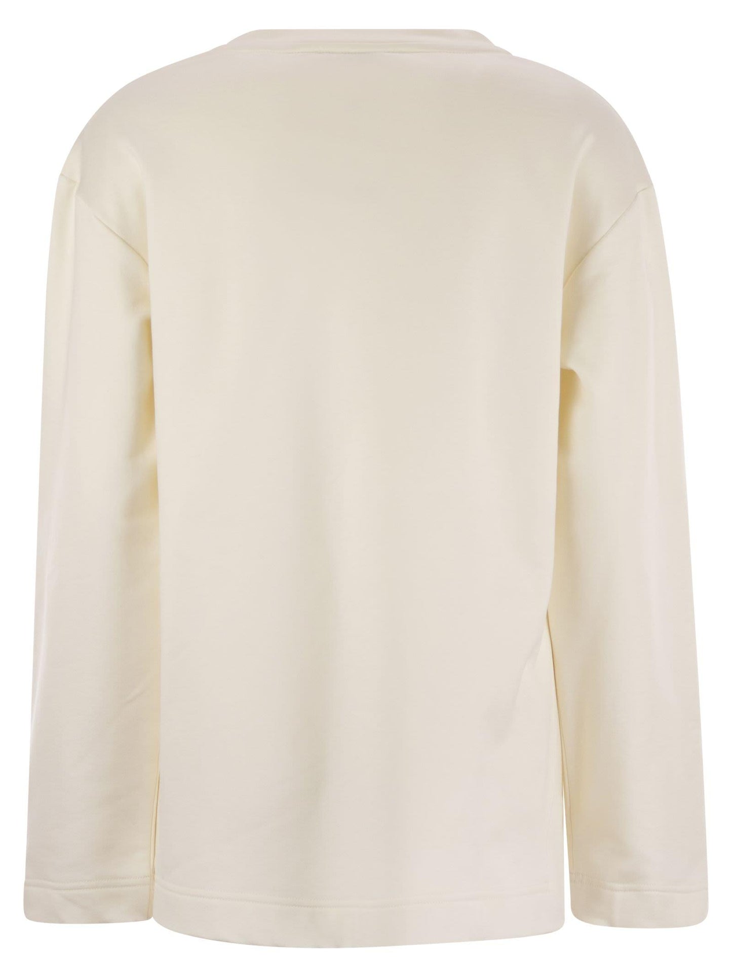Max Mara Women Berma - Silk And Cotton Sweatshirt