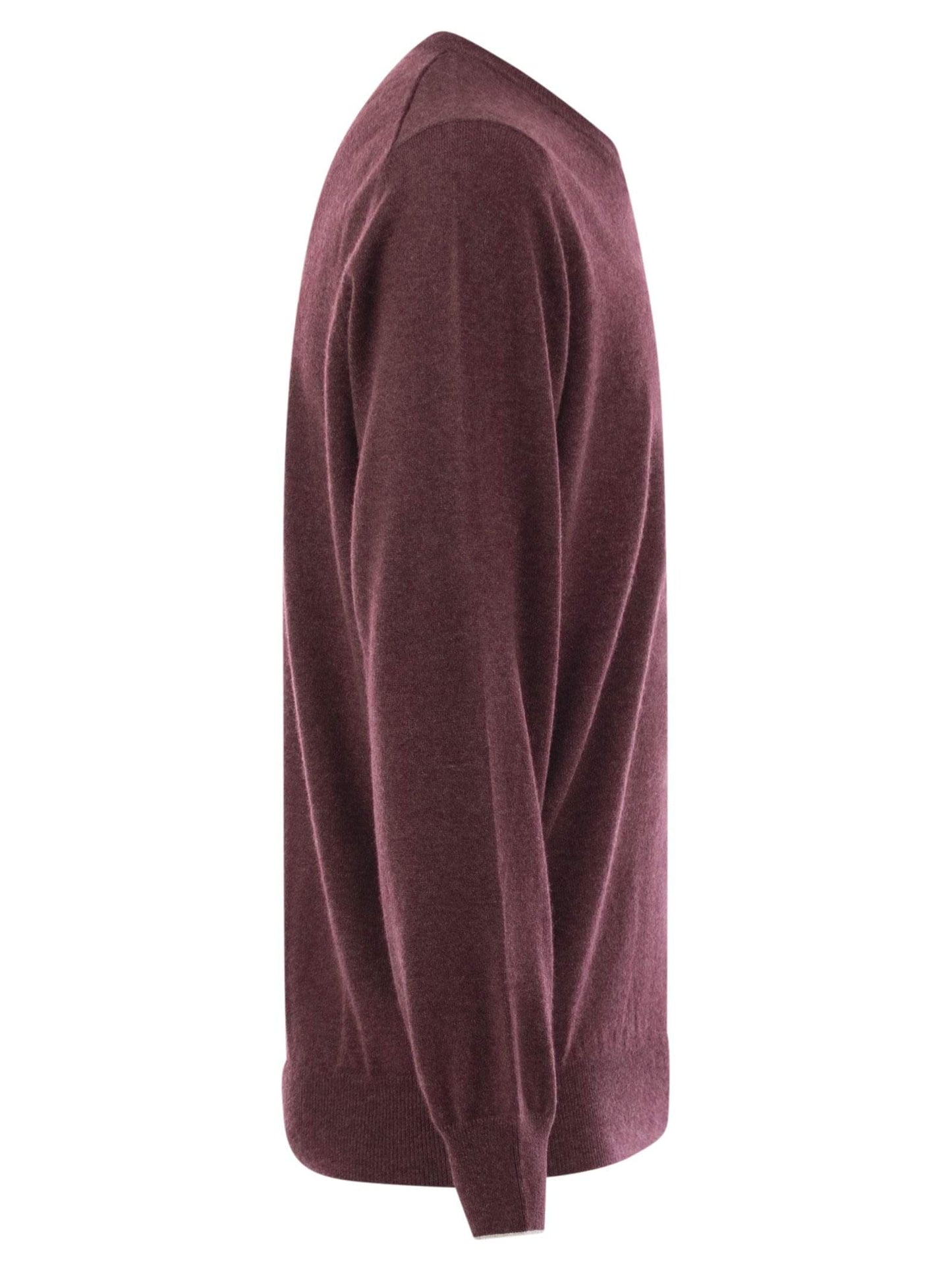 Brunello Cucinelli Men Pure Cashmere Crew-Neck Sweater