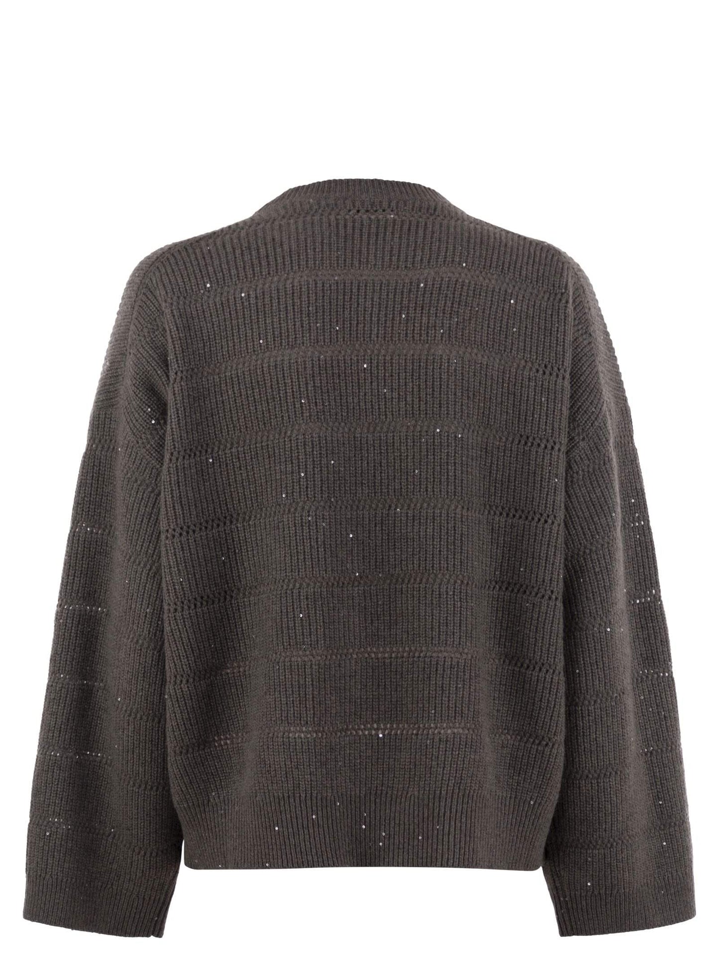 Brunello Cucinelli Women Cashmere And Wool Crew-Neck Sweater