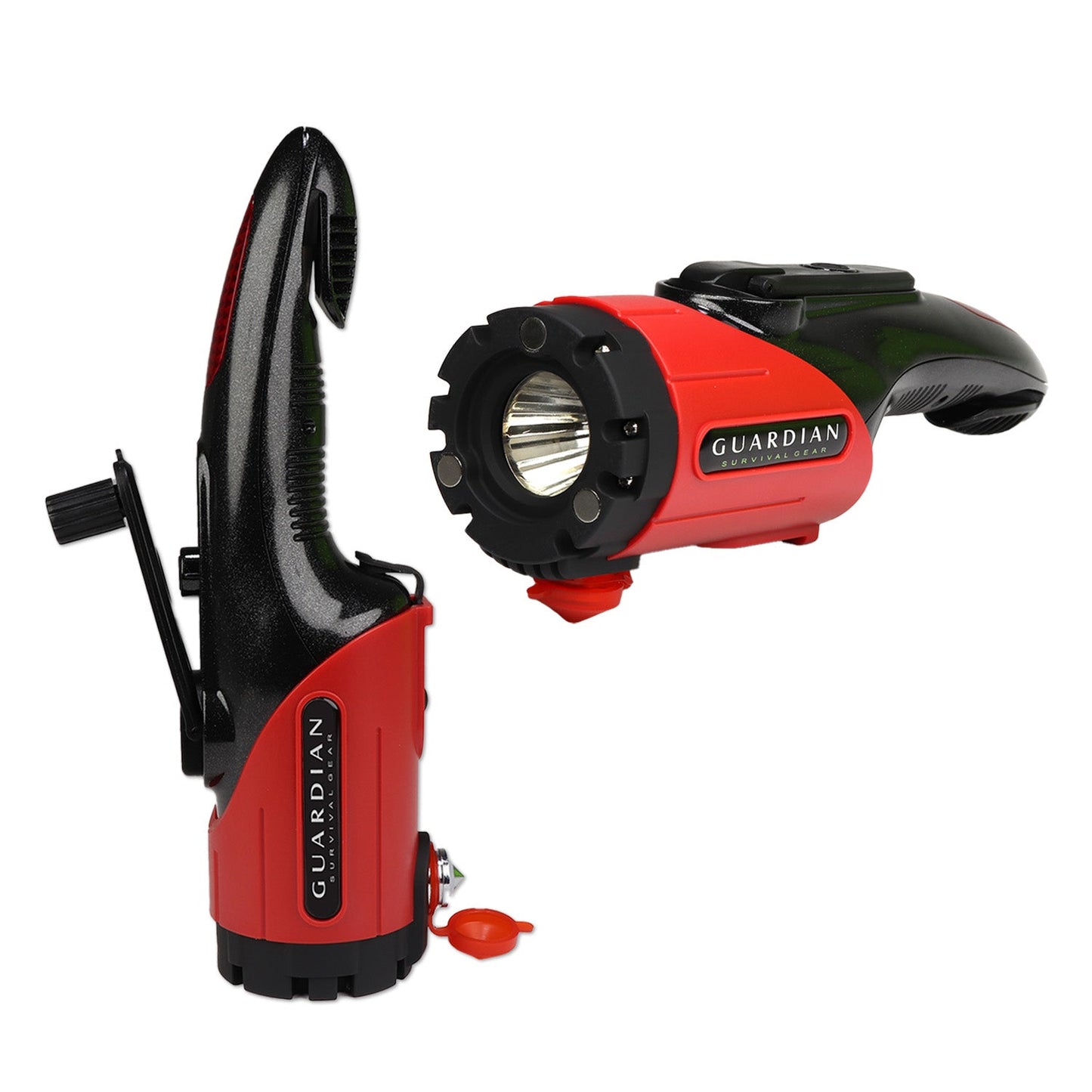 Auto Guardian | 7-in-1 Dynamo Emergency Flashlight & Vehicle Escape Tool