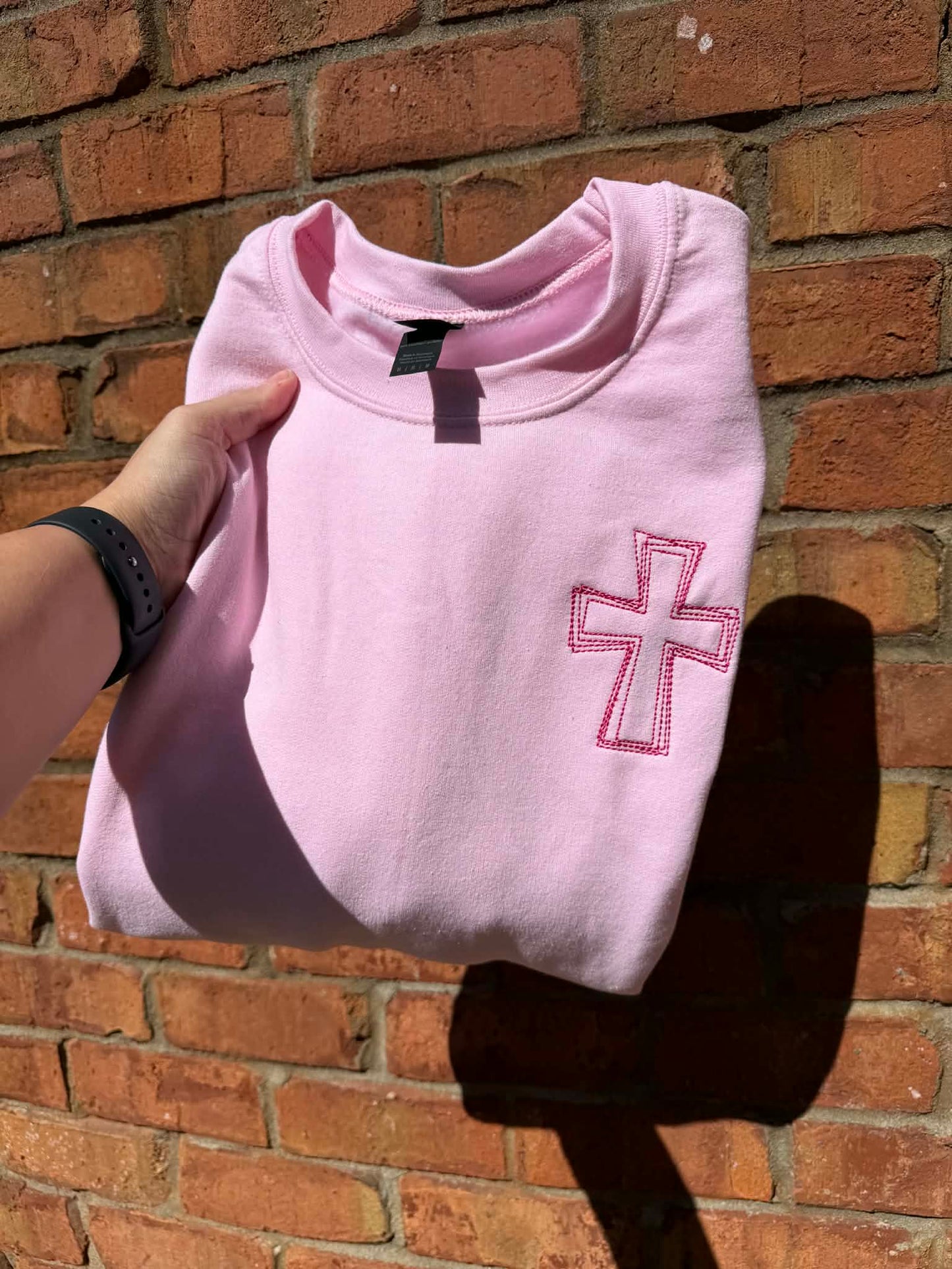 Cross & Bunny Embroidered Sweatshirt Bundle